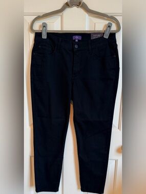 NWT NYDJ Black Ankle Jeans Size 10P